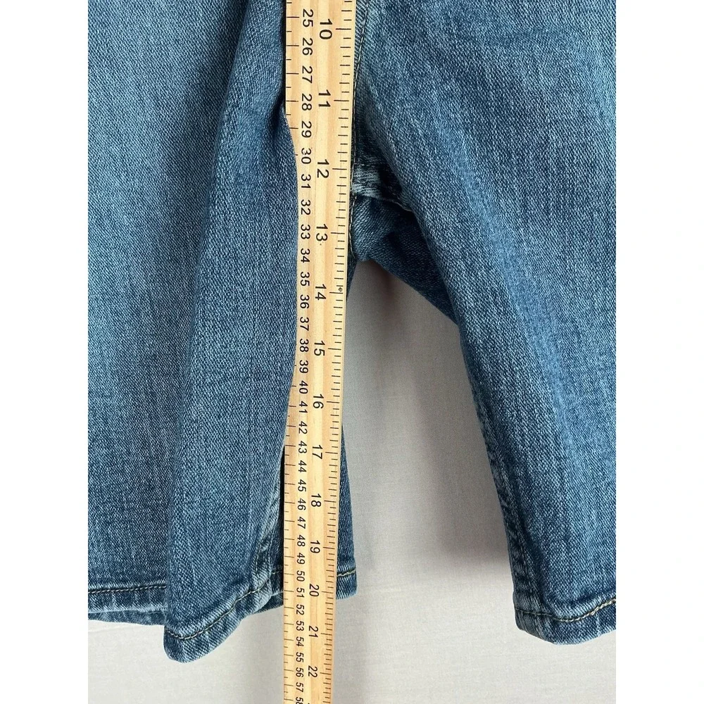 Lee Y2K Denim Shorts Mens 38 Blue Regular Fit Made In Mexico
